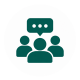 Three-person business forum icon-3